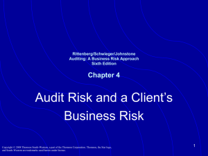 Audit risk