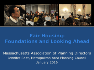 Fair Housing Case Study from Quincy