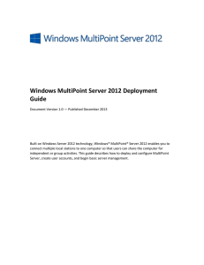 Add printers in Windows MultiPoint Server 2012