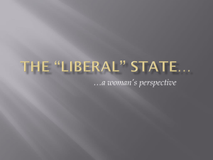 The *Liberal* State - HZT4U-Women-and