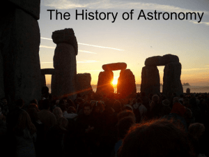 history - Physics & Astronomy