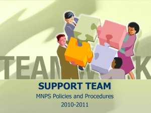 student support team - MNPSBehaviorSpecialists