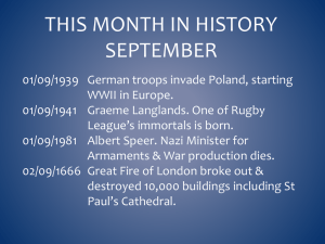 This month in history Sept 2016