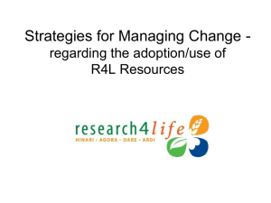 Strategies for Managing Change