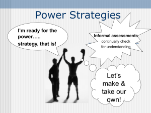 Make and Take Informal Assessment PPT as of june 17