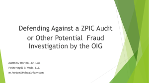 Defending Against ZPIC Audits