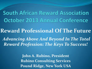 Reward Practitioner of the Future John Rubino