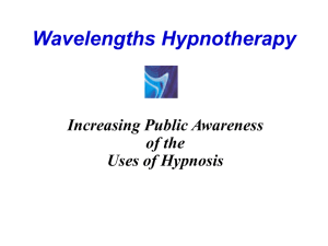 Truths and Benefits Hypnosis