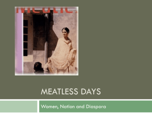 Meatless Days (1)
