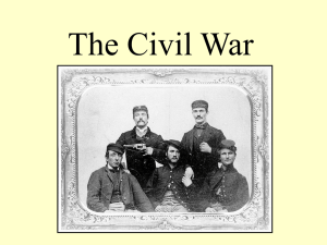 The Civil War - University of South Carolina Upstate