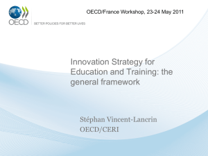 Innovation Strategy for Education and Training: the general