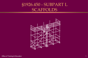 SUBPART L--SCAFFOLDS §1926.450
