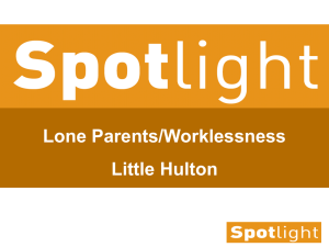 Lone parents - Salford City Partnership