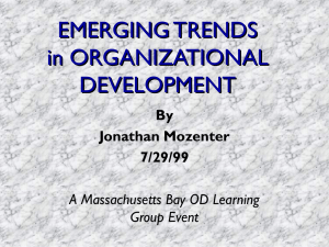 Emerging Trends In Organizational Development