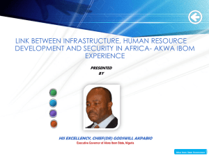 link between infrastructure, human resource