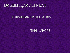 Presentation by Zulfiqar Ali Rizvi