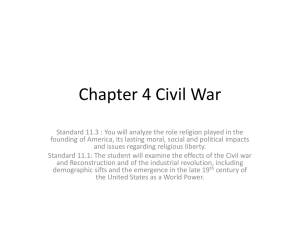 Chapter 4 Civil War