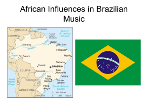 African Influences in Brazilian Music