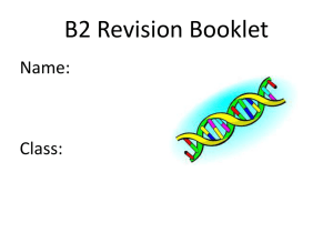 B2_Revision_Sheets - Chew Valley School | Intranet Homepage
