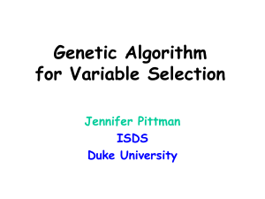 Genetic Algorithms by Example