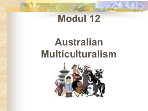 Modul 12 Australian Multiculturalism