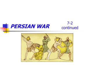 PERSIAN WAR