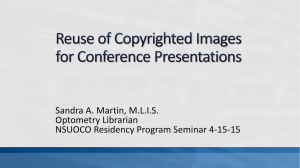 Reuse of Copyrighted Images