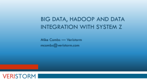 Big Data And Systemz - Mike Combs