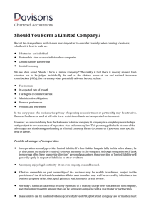 Should You Form a Limited Company?