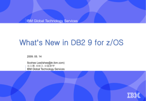What's New in DB2 9 for z/OS