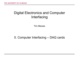 Computer Interfacing