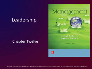 Leader - McGraw Hill Higher Education - McGraw
