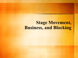 Basic Stage Movement and Business - Parkway C-2