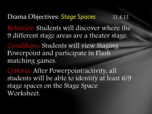 Stage Spaces