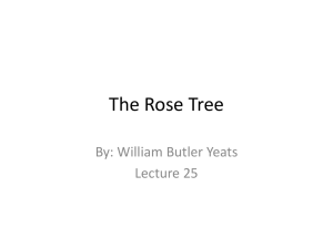 The Rose Tree lect 25