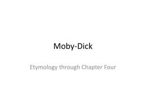 Moby-Dick - English with Mrs. Lamp