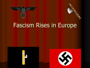 Fascism Rises in Europe - Methacton School District