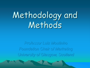 methodology - Research