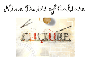 9 Traits of Culture