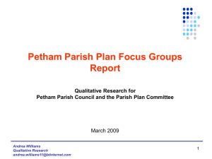 Petham Plan, full Power Point Presentation