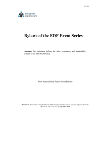 3. EDF Steering Committee