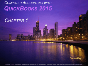 Computer Accounting with QuickBooks Pro 2011