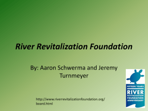 River Revitalization Foundation - University of Wisconsin–Milwaukee