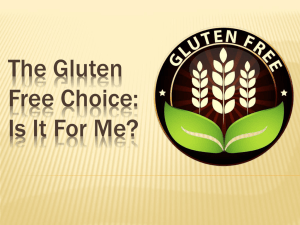 Gluten Free - University of Kentucky