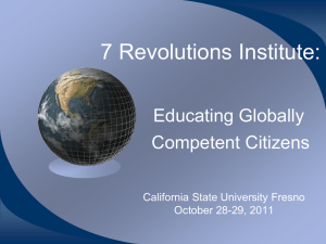 Educating Globally Competent Citizens
