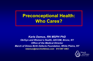 Early Prenatal Care by Maternal Race United States
