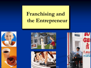 The Franchising Boom !!!