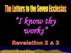 The Letters to the Seven Ecclesias