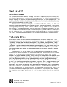 Types of Love - Saint Mary's Press