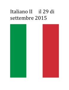 Adjectives in Italian